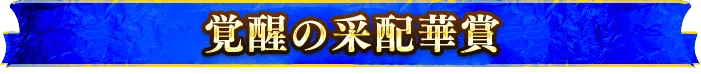 覚醒の采配華賞